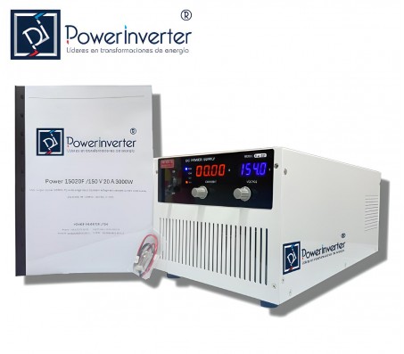 FUENTE DE PODER PROFESIONAL 220VAC / 0-150VDC / 0-20A 